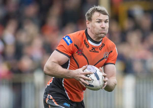 Michael Shenton: Cas captain hopes to return from injury before the end of the season.