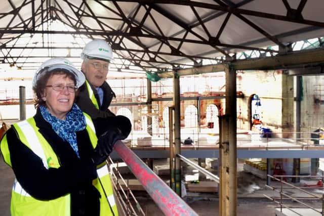 Leeds Council leader Judith Blake, and the city's MP Hilary Benn, visit UTC Leeds.