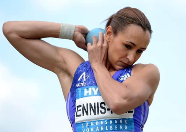 BACK IN ACTION: Jessica Ennis-Hill . Picture: Adam Davy/PA