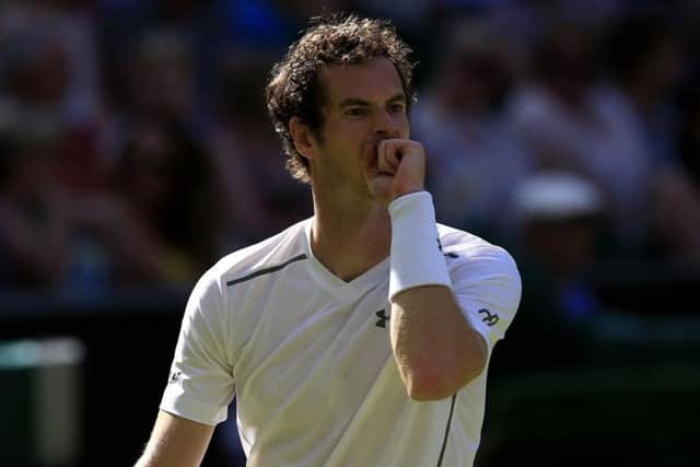 Frustration against Ivo Karlovic at Wimbledon. Picture: Jonathan Brady/PA