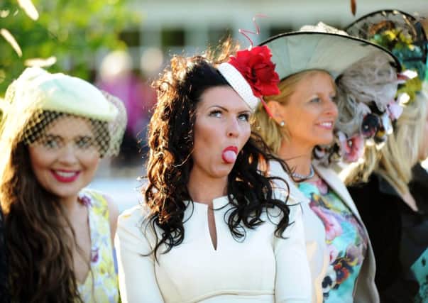 The Yorkshire Post's Ladies Evening at Wetherby Racecourse last year. Picture: Jonathan Gawthorpe.