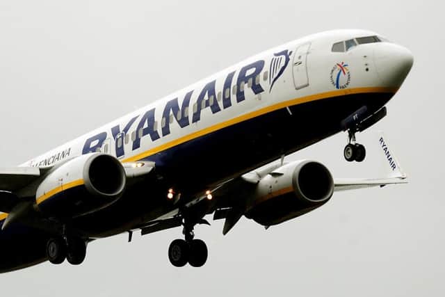 Among the arrests were six men on a Ryanair flight from Luton to Slovakia