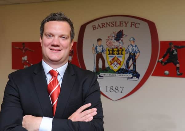 Barnsley chief executive Ben Mansford.