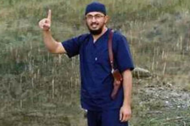 Picture of NHS doctor Issam Abuanza on his Facebook page after he fled from his family in the Sheffield to join Islamic State in Syria. Image: PA Wire