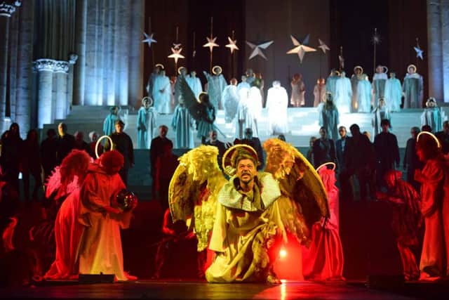 The 2016 Mystery Plays, inside York Minster. 
Picture: Anthony Chappel-Ross