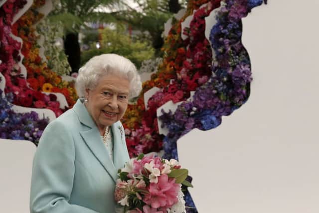 The Queen visited the RHS Chelsea Flower Show this week. P(PA).