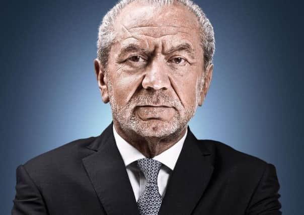 Lord Sugar of television's The Apprentice is the Government's new enterprise tsar.