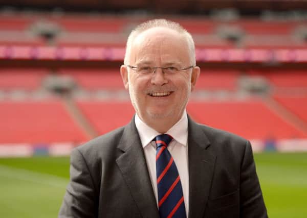 BOWING OUT: Retiring chief operating officer of the Football League Andy Williamson says: To have had a job in football for 45 years makes me very proud and I like to think I have made a positive contribution.