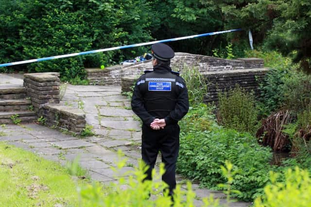 Police at the scene, Beauchief Gardens, Sheffield. Photo: Chris Etchells