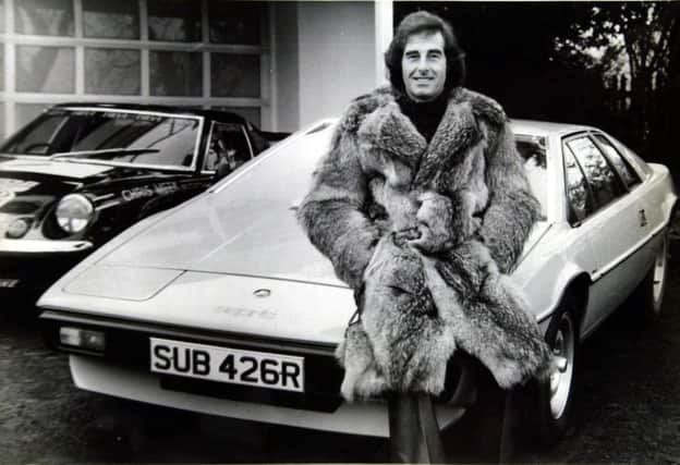 Chris Meek with his Lotus Esprit in 1977
