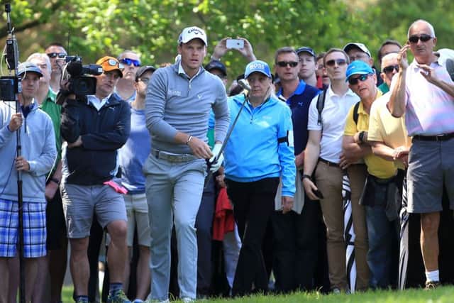 England's Danny Willett during day two of the BMW PGA Championship at Wentworth. Picture: John Walton/PA.