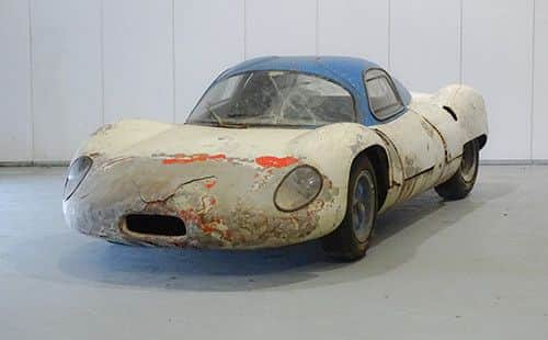 The Costin Nathan found after languishing in a barn for 45 years. Picture: H&H classics
