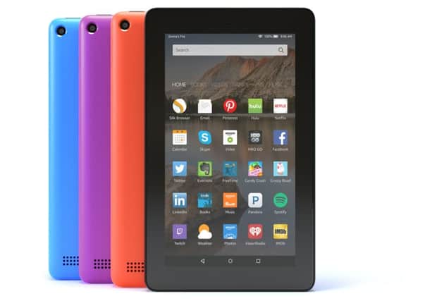 The garish plastic makes it look like a toy, but Amazon's Fire 7 tablet is a real bargain