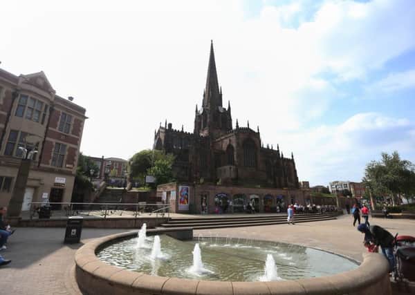 Rotherham town centre.
Picture: Lynne Cameron/PA Wire
