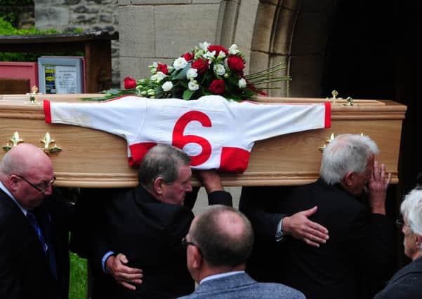 The funeral of Rugby League legend Roger Millward.