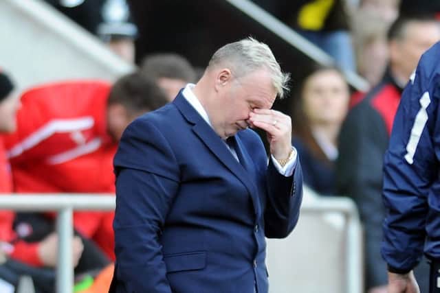 Steve Evans is contracted at Leeds United until the end of June.