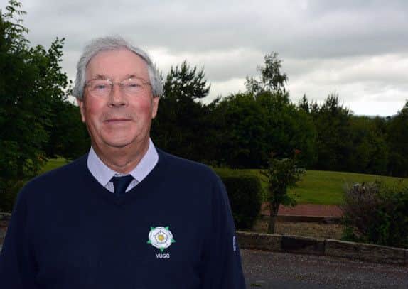 Yorkshire Union of Golf Clubs' secretary Keith Dowswell (Picture: Chris Stratford).