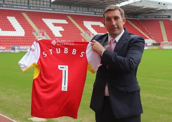 Rotherham have named Alan Stubbs as their new manager.