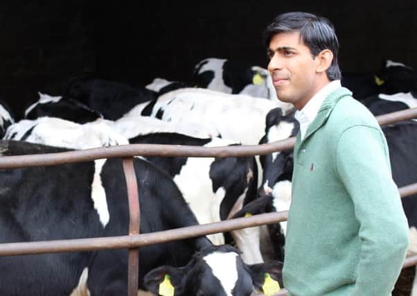 Richmond MP Rishi Sunak believes a Brexit vote will benefit Yorkshire farmers.