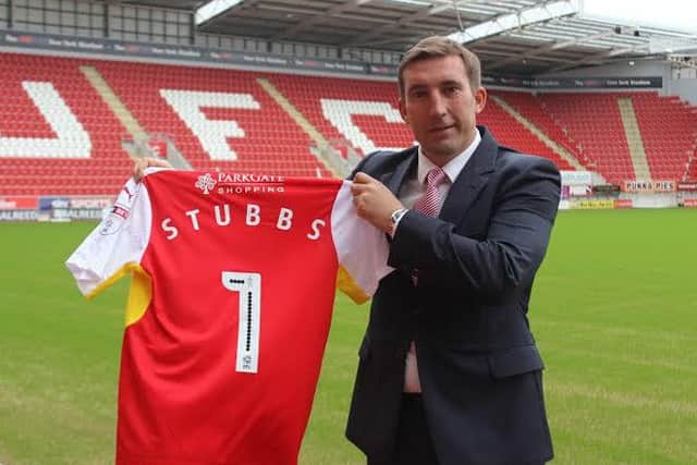 Alan Stubbs has been unveiled as the new Rotherham United manager
