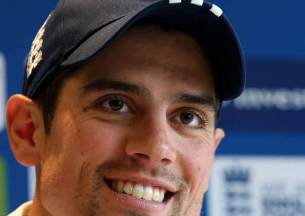 England Captain Alastair Cook has become the first Englishman to score 10,000 Test runs. (PA).
