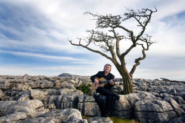 In tune with the world: Classical guitarist and adopted Yorkshireman Eduardo Niebla. Picture: Mark Sunderland.