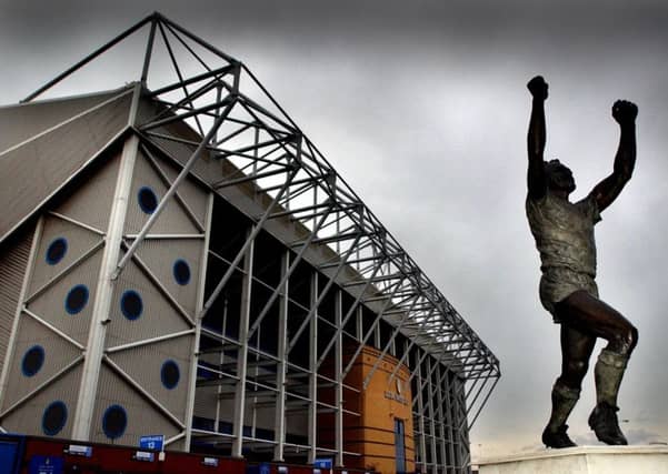 Leeds United's Elland Road stadium.