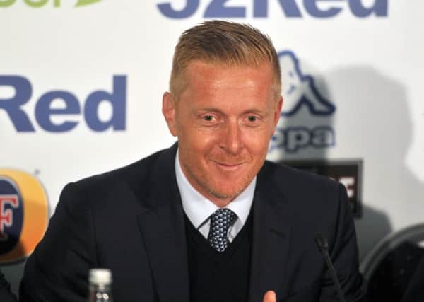 Garry Monk on his first day at Leeds United.