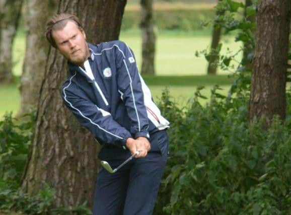 Masham's Dan Brown opened the St Andrews Links Trophy with a two-under-par 69 (Picture: Chris Stratford).