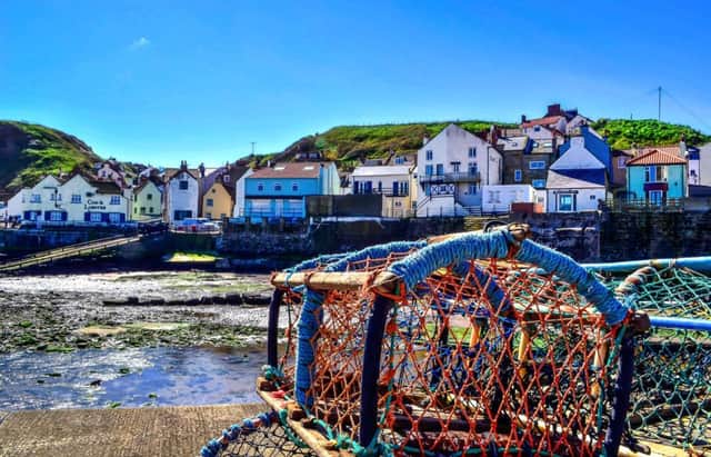 The coastal town of Staithes which will host a new festival celerbating the  area's fishing industry.
