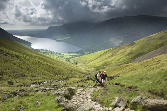 Scafell Path was one of Alfred Wainwright's favourite spots