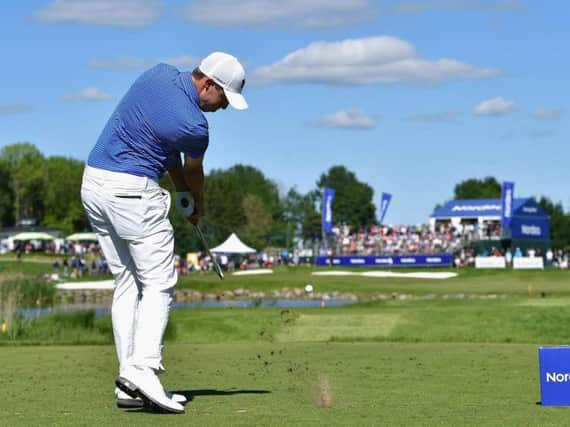 Matt Fitzpatrick pictured during the third round of the Nordea Masters (Picture: Getty Images).