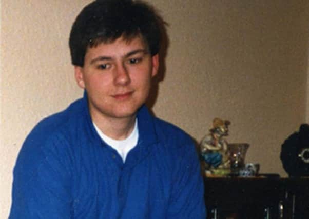 A photo of Christopher Devonside, one of the Hillsborough victims.