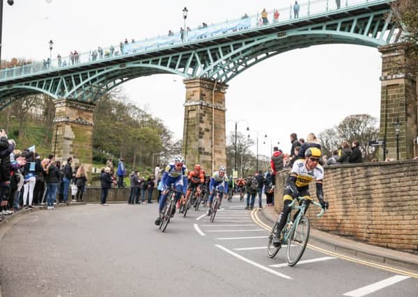 The final stage of this year's Tour de Yorkshire finished in Scarborough