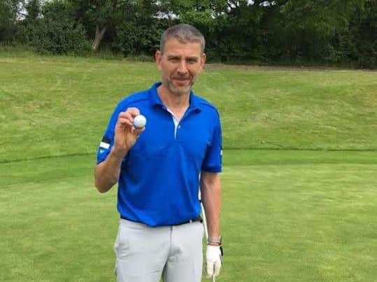 Willow Valley's Darren Bakes, who won the second class section of the club's Saturday Stableford with an incredible 51pts.