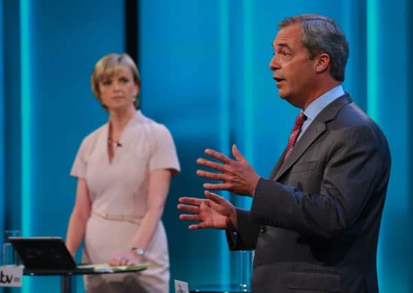 Nigel Farage on ITV's referendum debate programme