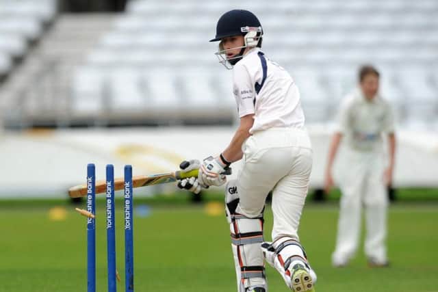 Joe Harland hit 32 but couldnt help Pickering to victory against Flixton