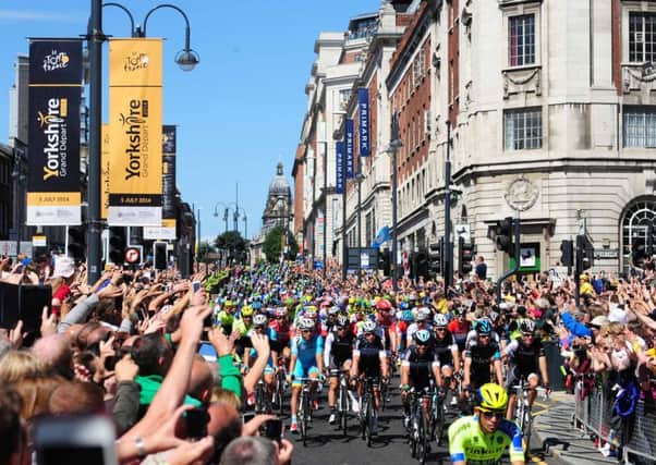 Mark Cavendish and Chris Froome lead the Tour de France through Leeds. The event showed what is possible when Yorkshire councils work together.