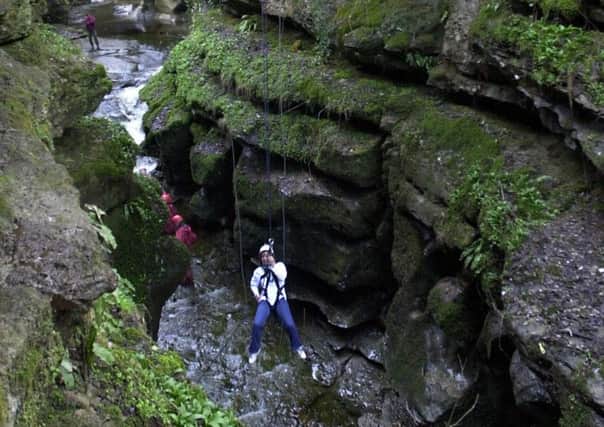 How Stean Gorge in Nidderdale provided an adrenalin-fuelled afternoon for Jo Fosters family.