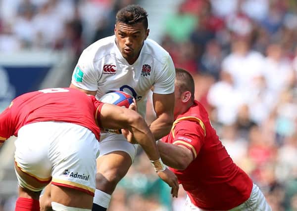 England's Luther Burrell