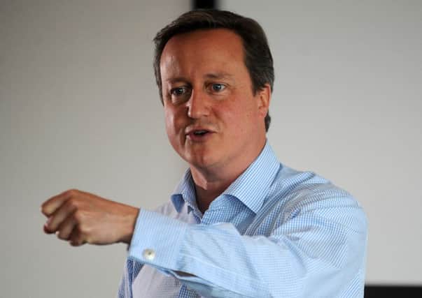 David Cameron was in Leeds yesterday to speak to readers of The Yorkshire Post