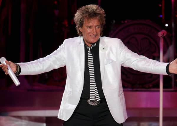Rod Stewart who has been awarded a Knighthood in the Queen's Birthday Honours