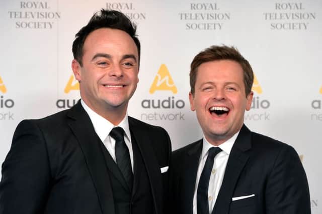 Anthony McPartlin (left) and Declan Donnelly aka Ant and Dec, who have both been awarded an OBE in the Queen's Birthday Honours