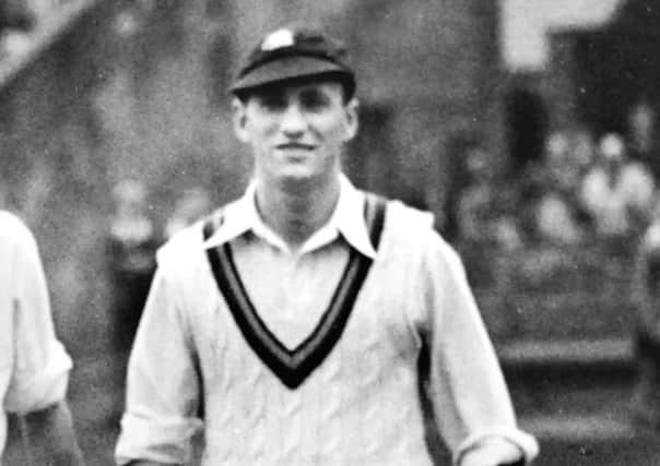 Yorkshire cricket legend Len Hutton.