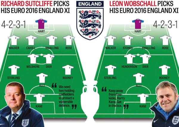 Richard Sutcliffe and Leon Wobschall name their England starting XI