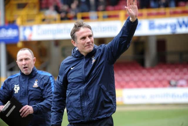 GONE: Phil Parkinson has left Bradford City take over the reins at Bolton Wanderers.