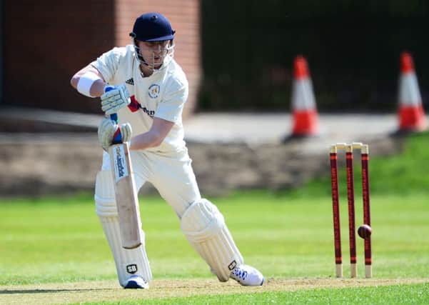 DAVE TOFT: Hit 47 in 42 balls to help Thornes to a Duckworth Lewis win over Sheffield Collegiate.