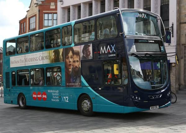 The victim was on board a double decker bus, not unlike the vehicle pictured here, when he was allegedly assaulted.