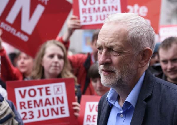 Jeremy Corbyn will lead Labour's renewed push for Remain votes today after speeches from Hilary Benn and Gordon Brown on Monday