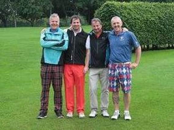 Knaresborough's David Lund, Graham Oxley, Nick Woods and Steve Watson took part in a 100pts Stableford challenge, playing 56 holes.